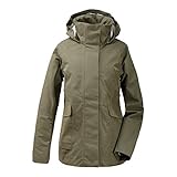 Wassersäule: 10000mm Didriksons Jacke Outdoor andere, Olive(dustyolive), Gr. 36