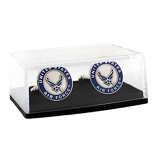 PinMart's Officially Licensed U.S. Air Force Cufflinks - Silver3
