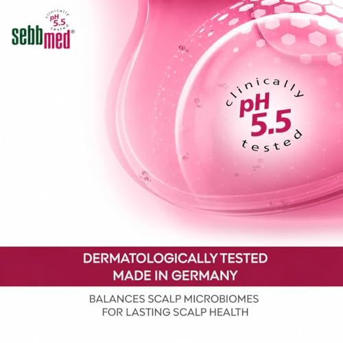 Image of Sebb Med Hair Care Everyday Shampoo | pH 5.5 Clinically Tested | Soothing Shampoo for Sensitive Scalp | Hydrating & Mild Formula for Daily Use