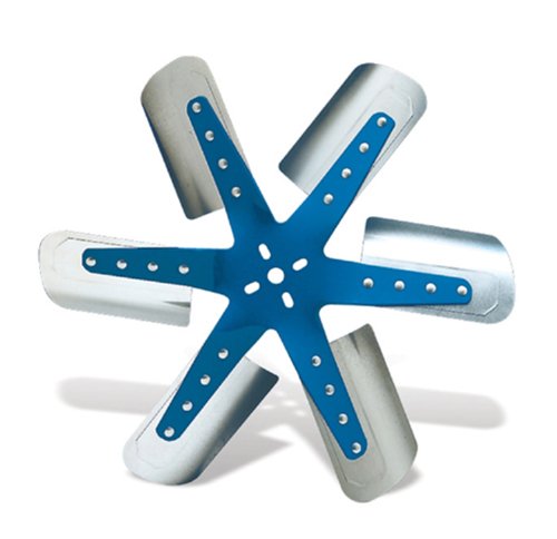 Flex-a-lite 1317 Blue Star Stainless Steel 6-Blade 17" Flex Fan by Flex-a-lite - Used condition - US$60.87