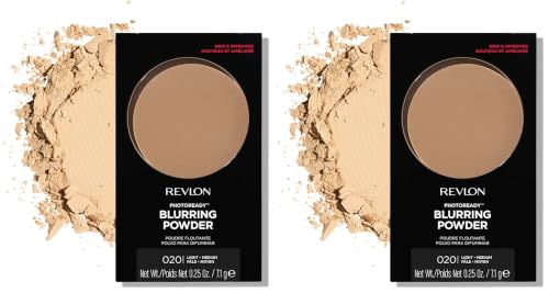 Image of REVLON Photoreadyblurring Matte All Skin Powder - Light /Medium (1S10448A04979402),Brown (Pack of 2)