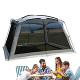 Tienda de campaña de malla para exteriores, toldo de pantalla portátil resistente a los rayos UV, tiendas de campaña para camping, para viajes familiares, patio, picnic, senderismo, viajes por