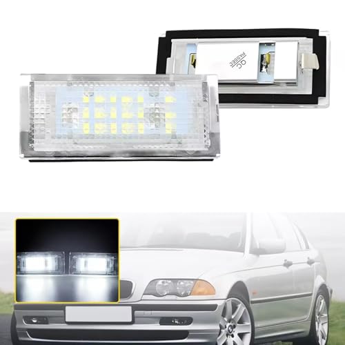 Kit de luces para matrícula de coche Serie 3 E46 4D 1998 a 2005 2