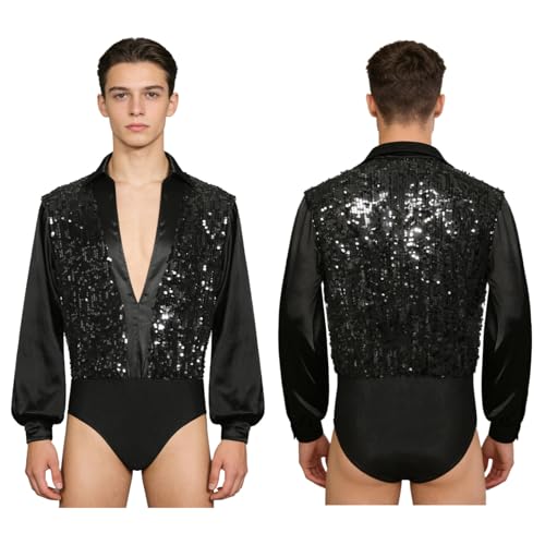 Maillot de gimnasia rítmica y baile para competiciones en escenarios de satén 5
