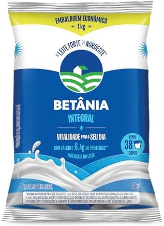 Betânia - Leite em Pó Integral 1Kg