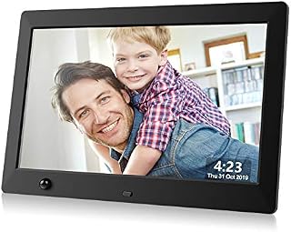 Dhwazz Digital Photo Frame, 10.5 Inch USB IPS HD Electronic Picture Frames