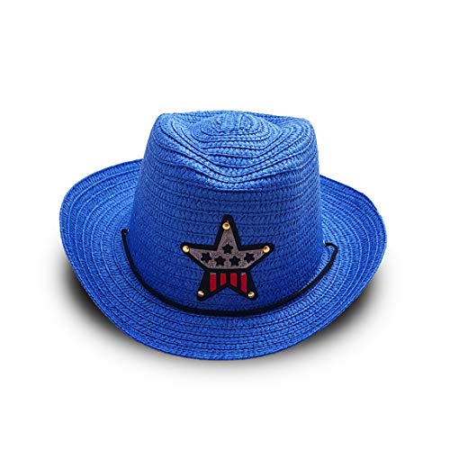 VRITRAZ Baby Boy's and Girl's Kids Children Cute Printed Cartoon Gift Summer Fancy Dress Straw Fasion Hat Cap 2