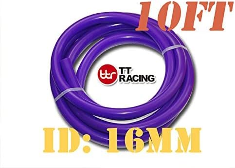 16mm (5/8") Silicone Vacuum Tube Hose Tubing Hose for Air Coolant – 10ft 3m Purple