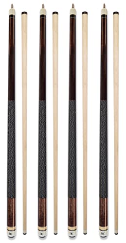 Set of 4 Pool Cues New 58 Billiard House Bar Pool Cue Sticks product thumbnail 4