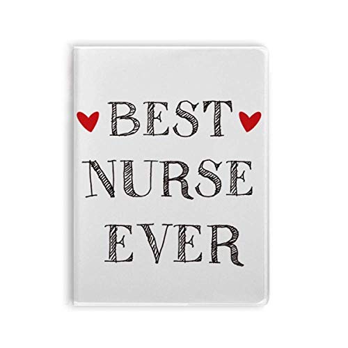 Carnet de notes Best Nurse ever cahier couverture souple infirmière