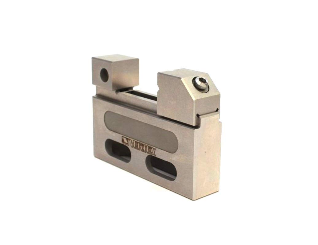HHIP 3900-2007 tornillo de banco de acero inoxidable EDM, mandíbula de 1 pulgada