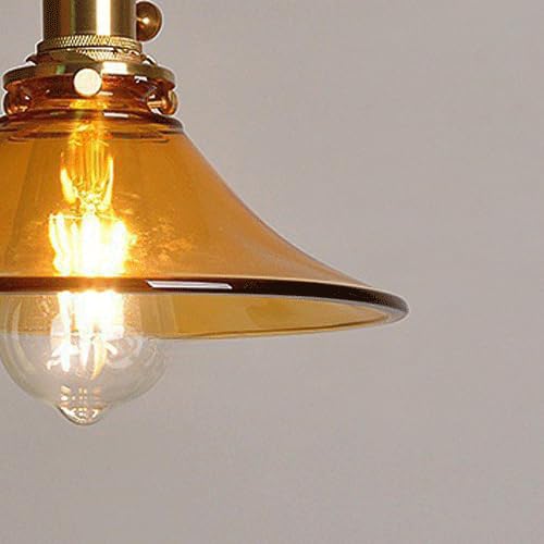 Lampe suspendue E27 en verre pour éclairage de cuisine