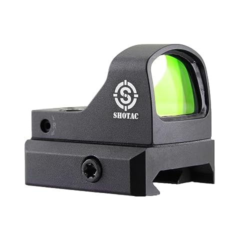 SHOTAC ST29 Red Dot Sight for Shield RMS Footprint,3.5 MOA, Shock Proof Over 15,000 Rounds of .40 S&W Cover