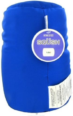 HoMedics Imperfect SqUsh Blue Tube Pillow - Irregulars with Blemishes and Fade spots