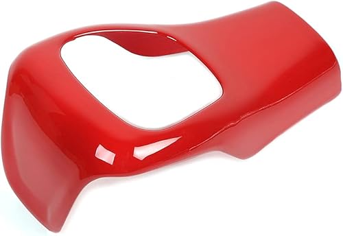 Vista 2 de JeCar Pomo de palanca de cambios de coche, accesorios interiores para Jeep Cherokee 2014-2018 (rojo)