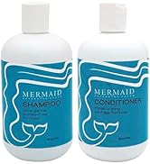 Mermaid Extension Hair Care Shampoo & Conditioner Combo | Oil-Free Gentle Moisturizing Salon Grad...