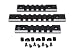 PRESMA Single Picatinny Rail Section Kit M-LOK Style, 3 Piece Black