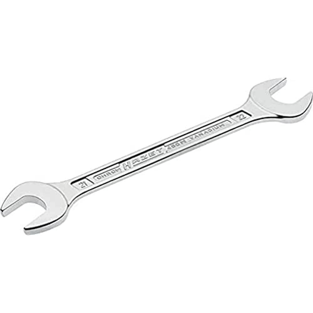 Hazet Chrome-Plated 450N-21X22 238 Mm Hexagon Profile Double Open-End Wrench