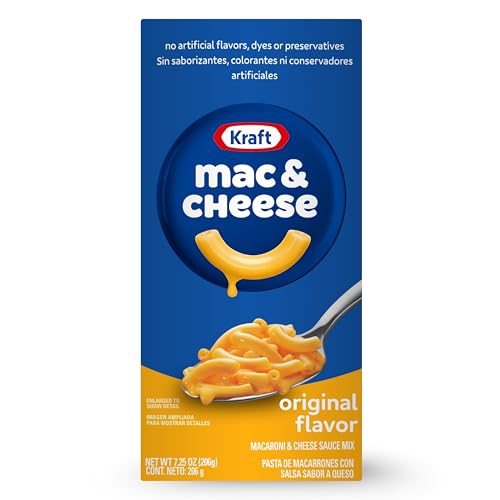 Macaroni - Mac & Cheese Americano - Macarrones con Queso, Distribuido por Laborawi (1 x 206 g)