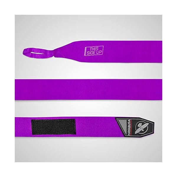 Hayabusa-Boxing-Hand-Wraps-Perfect-Stretch-40-for-Men-Women Hayabusa Boxing Hand Wraps Perfect Stretch 4.0 for Men & Women - Purple, 180 inches