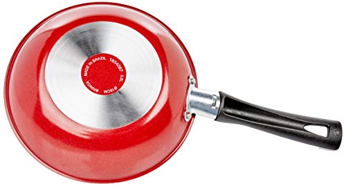 Brinox Garlic 7001/414 Conjunto Panelas 7Pcs, Vermelho
