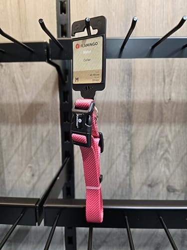 Flamingo Dog Collar Noekie Pink M 40-55cm 20mm - Image 4