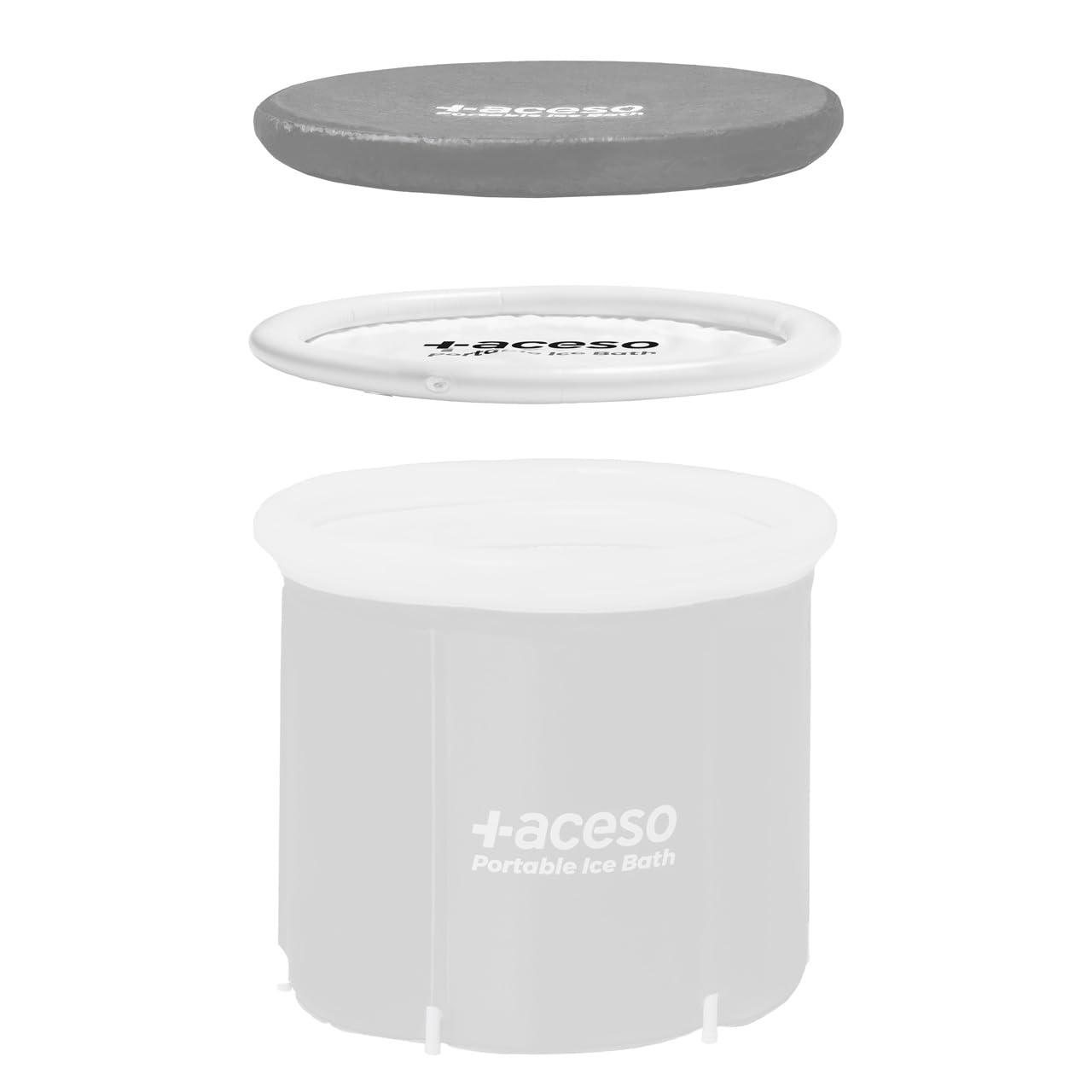ACESO Portable Ice Bath [370L] | Cold Water Therapy Tub - Replacement & Spare Parts (Inflateable Lid)
