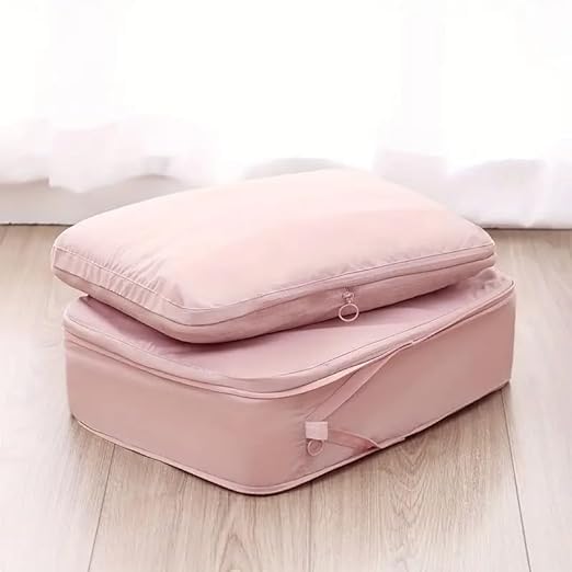 SHOPLUVSee Ever Expandable Compression Packing Cubes for Travel - Storage Bag Luggage Packing Organizers - Compression Cubes for Suitcases and Backpacks (Pack of 1)