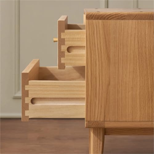 Table de Chevet compacte marron et table d'appoint de salon