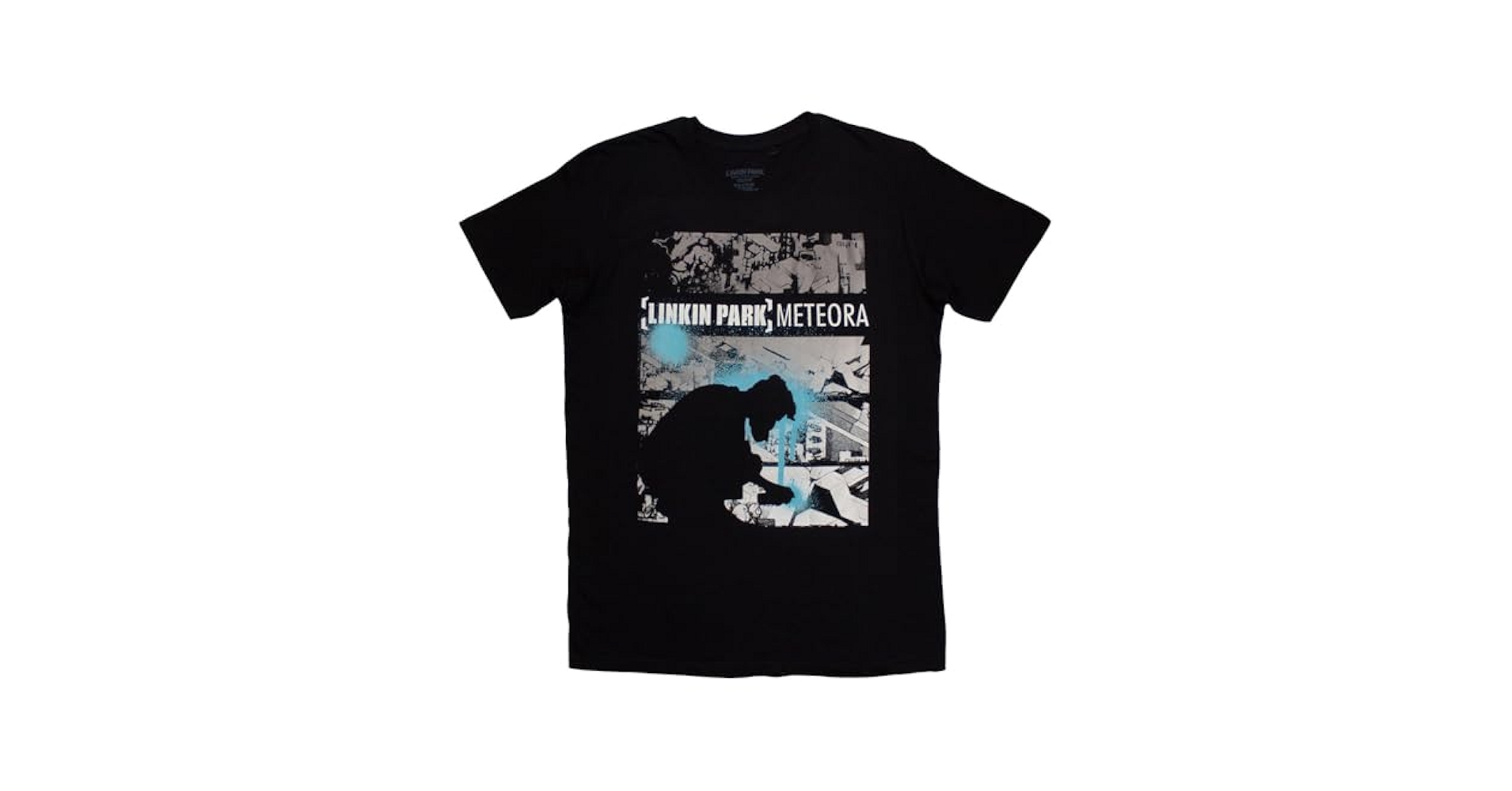 Linkin Park Meteora Tシャツ Mサイズ Linkin Park Men's Meteora Drip Collage T-Shirt Black Large