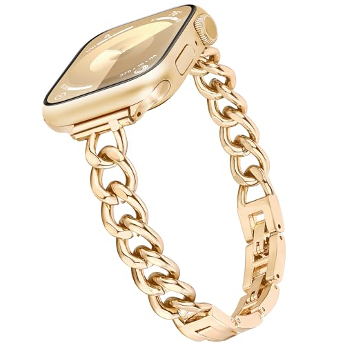 Bracelet Apple Watch femme en métal pour sublimer vos tenues de bureau