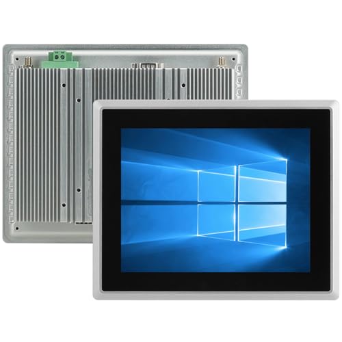 Image of 8-Inch Industrial Embedded Panel PC, Ratio 4:3 Multi-Touchscreen-Monitor,Industrial Touch Screen Panel Computer,WiFi & Built-in Speakers,IP65 Front,Win 10 I5 RAM 4G+128G SSD