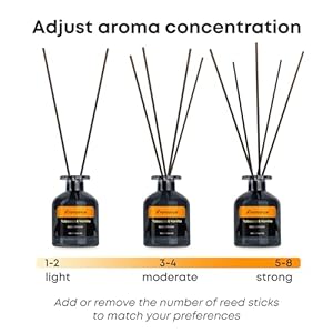 Tobaccovanilla reed diffuser set spicy oriental fragrance 338 oz scent fragrance oil diffuser for bedroom bathroom home decor and gift decorative air fresheners with sticks  urban country home decor