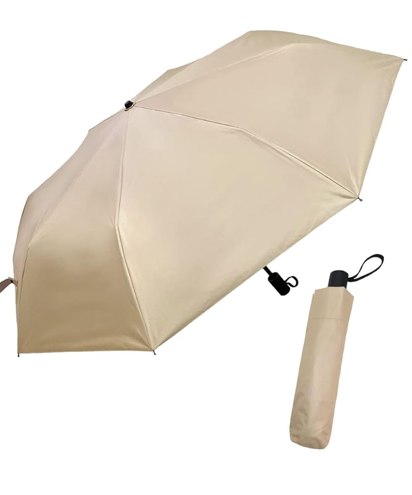 完全遮光100％折りたたみ傘（晴雨兼用） Amazon | 日傘 折りたたみ傘 UVカット 100 遮光 傘 完全遮光 遮