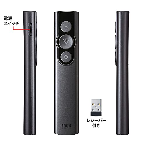 サンワサプライ パワーポインター LP-RF115GM の商品画像 3