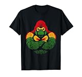 Tribal Rasta Monkey Tattoo Style Meme T-Shirt