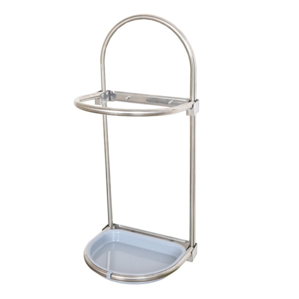 Soporte para paraguas de pared plegable ideal para mantener ordenado el recibidor de la oficina