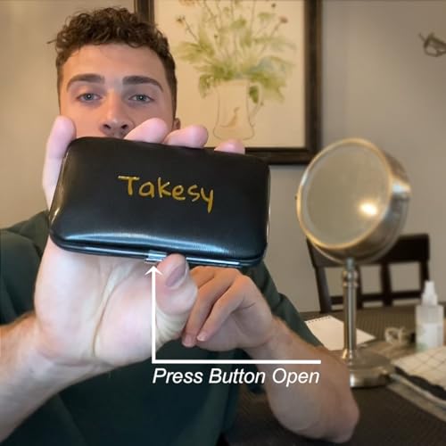 Takesy T03532 Stainless Steel Tweezers For Facial Hair Chin Hair And Eyebrows Plucker thumb #2