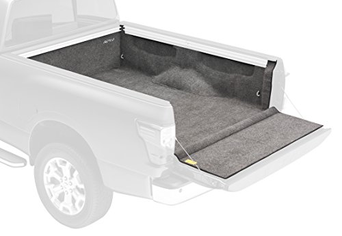 Bedrug Classic Bed Liner | Fits 2004 - 2024 Nissan Titan Crew Cab 5.5' Bed (BRZSPRAYON is required if installing over Spray-In Liner), Charcoal Grey | BRN04CCK