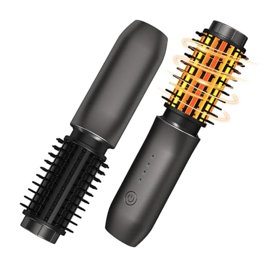 Can u bring hair straightener hand luggage Dongxw Cordless Hot Brush for All Styles