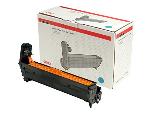 Oki colour laser printer drum unit kit C6 cyan blue 42126607 C5100n C5200 C5300 C5400