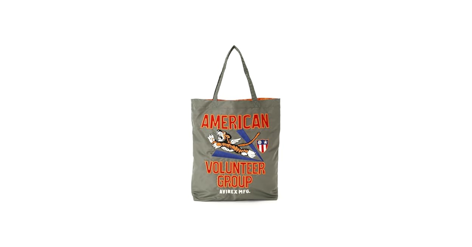 Amazon | [アヴィレックス] EMBROIDERY TOTE BAG/刺繍 トート