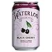 Waterloo Sparkling Water, Black Cherry Naturally Flavored, Pack of 24, 12 Fl Oz Cans | Zero Calories | Zero Sugar or Artificial Sweeteners | Zero Sodium