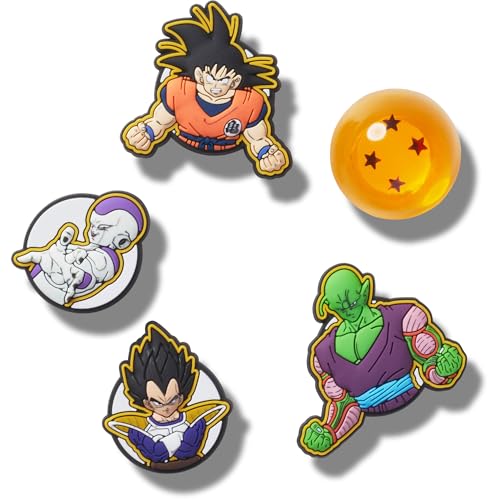 Crocs Jibbitz Anime Shoe Charm Packs Dragon Ball Z 5-Pack
