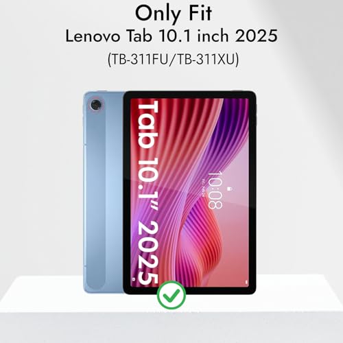Image of Robustrion Cover for Lenovo Tab 10.1 inch 2025 Cover Case, Trifold Flip Cover Case for Lenovo Tab 10.1 inch Tablet Cover TB-311FU /311XU - Navy