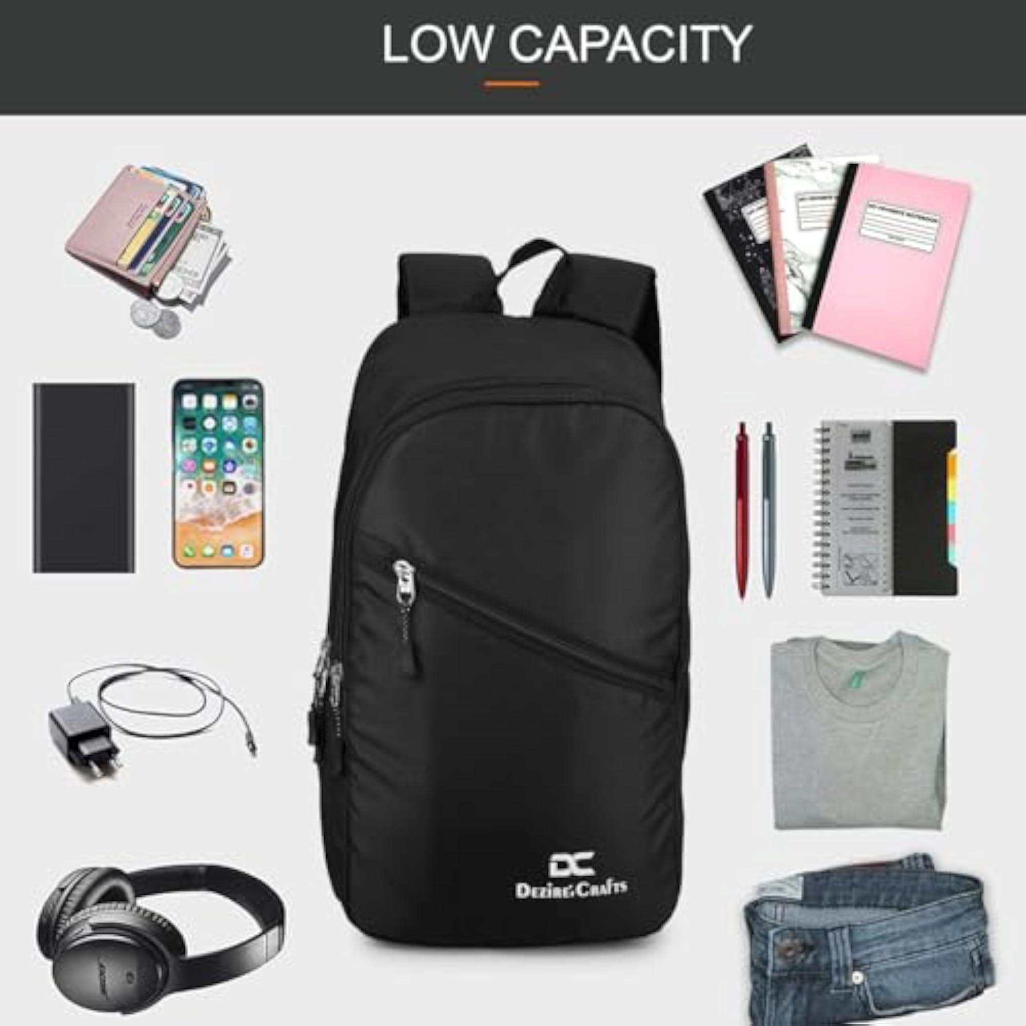 DC Light Weight Small Trekking College Multipurpose Travel Bags