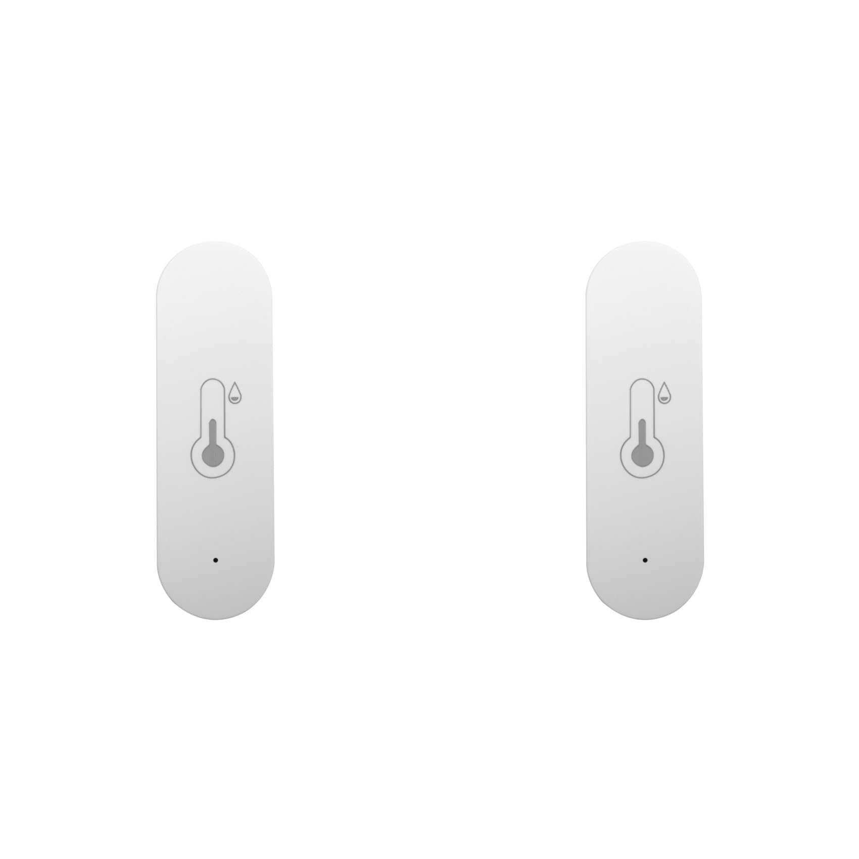 Jnchdghwa White 2X Sensor Wireless Connectivity User-Friendly App Smart Wifi Temperature And Humidity Sensor For Home Iot Device