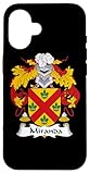 Carcasa para iPhone 16 Escudo de armas Miranda - Escudo de la familia