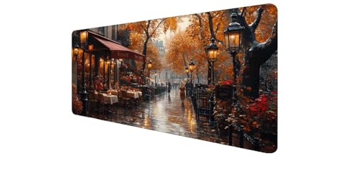 Tapis de souris XXL 900x500 mm grand format pour un bureau gamer ordonné