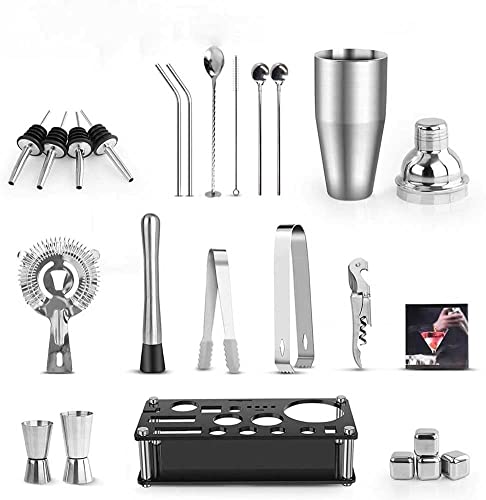 Set Coctelera Bartender con Soporte y Accesorios miniatura 7